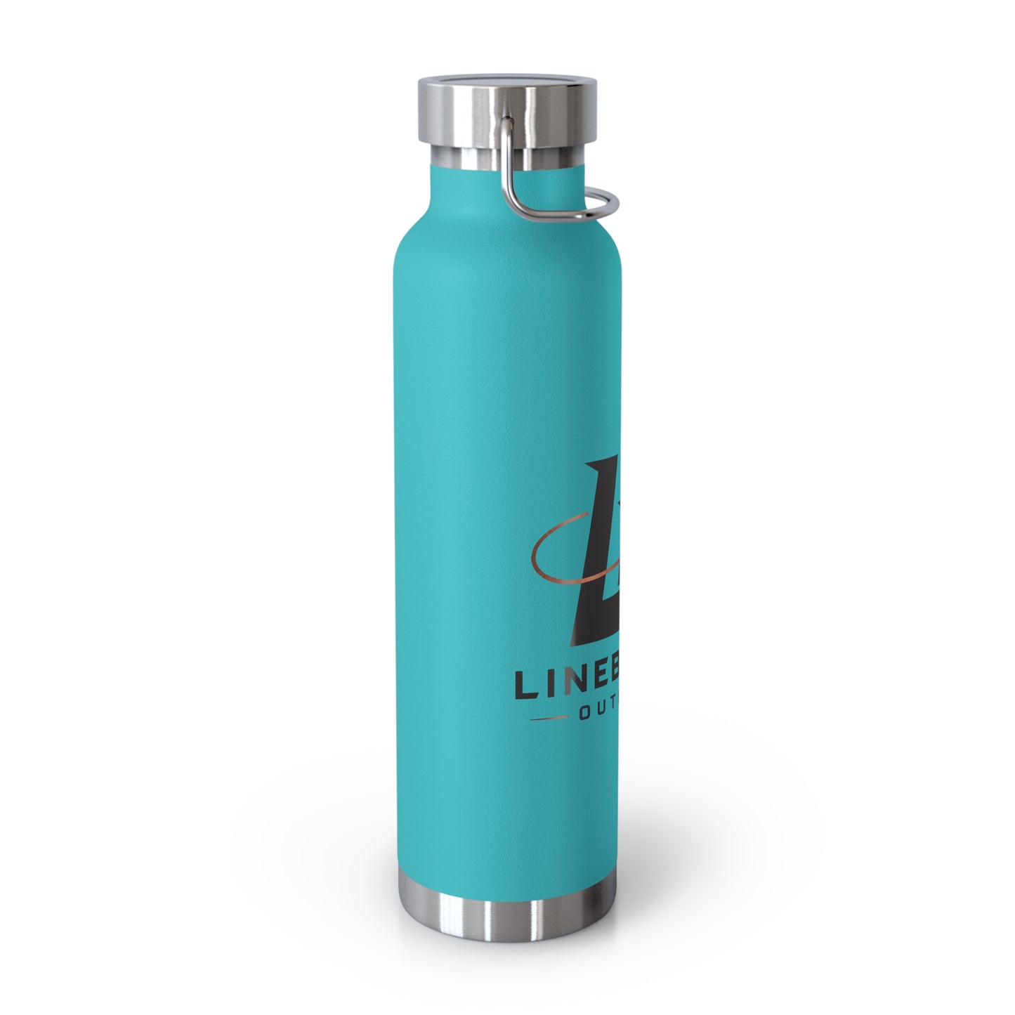 22oz Insulated Water Bottle — Linebreaker Outfitters Logo, Vacuum Copper Lined
