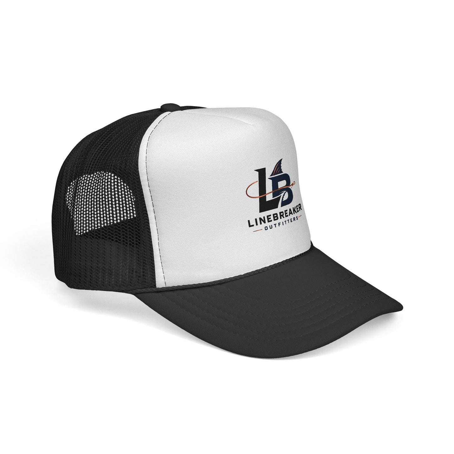 Linebreaker Outfitters Trucker Cap – Surf Shark Logo Mesh Hat