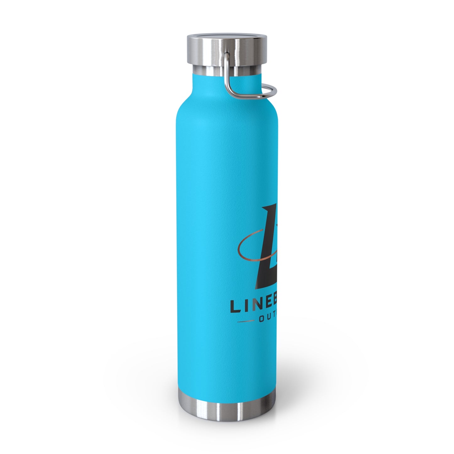 22oz Insulated Water Bottle — Linebreaker Outfitters Logo, Vacuum Copper Lined
