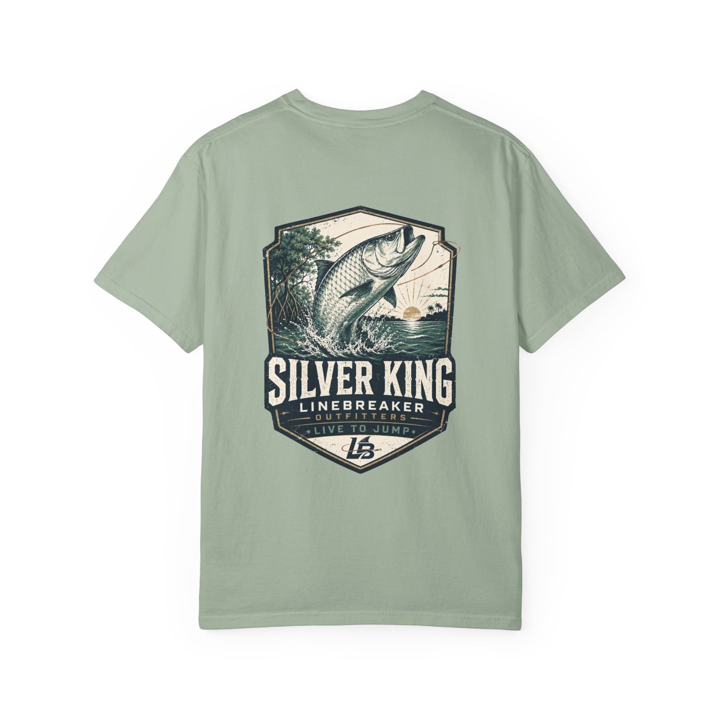 Silver King Fishing T-Shirt — Linebreaker Graphic Tee