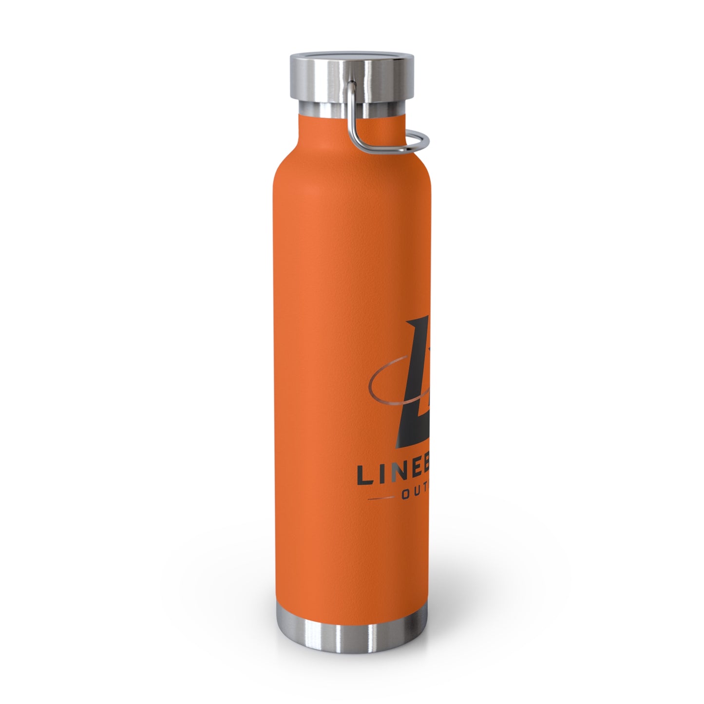 22oz Insulated Water Bottle — Linebreaker Outfitters Logo, Vacuum Copper Lined