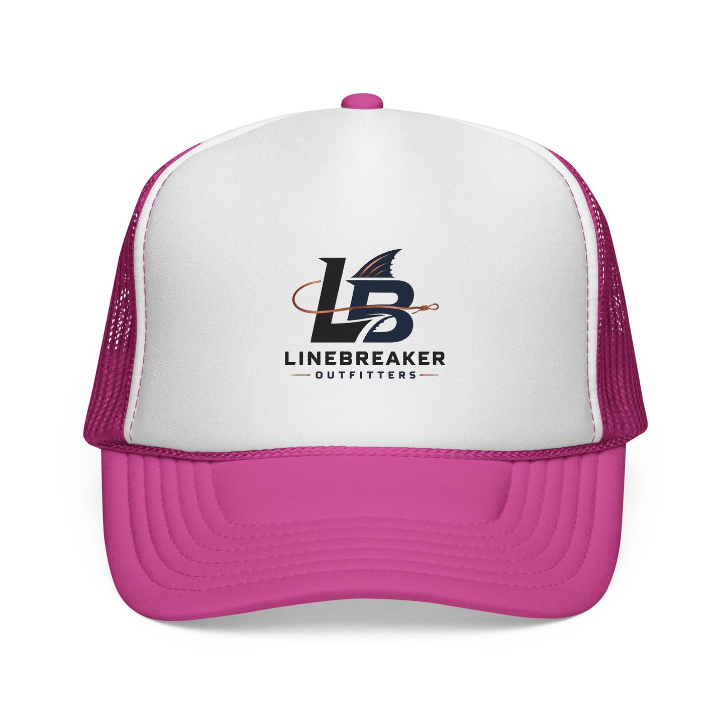 Linebreaker Outfitters Trucker Cap – Surf Shark Logo Mesh Hat