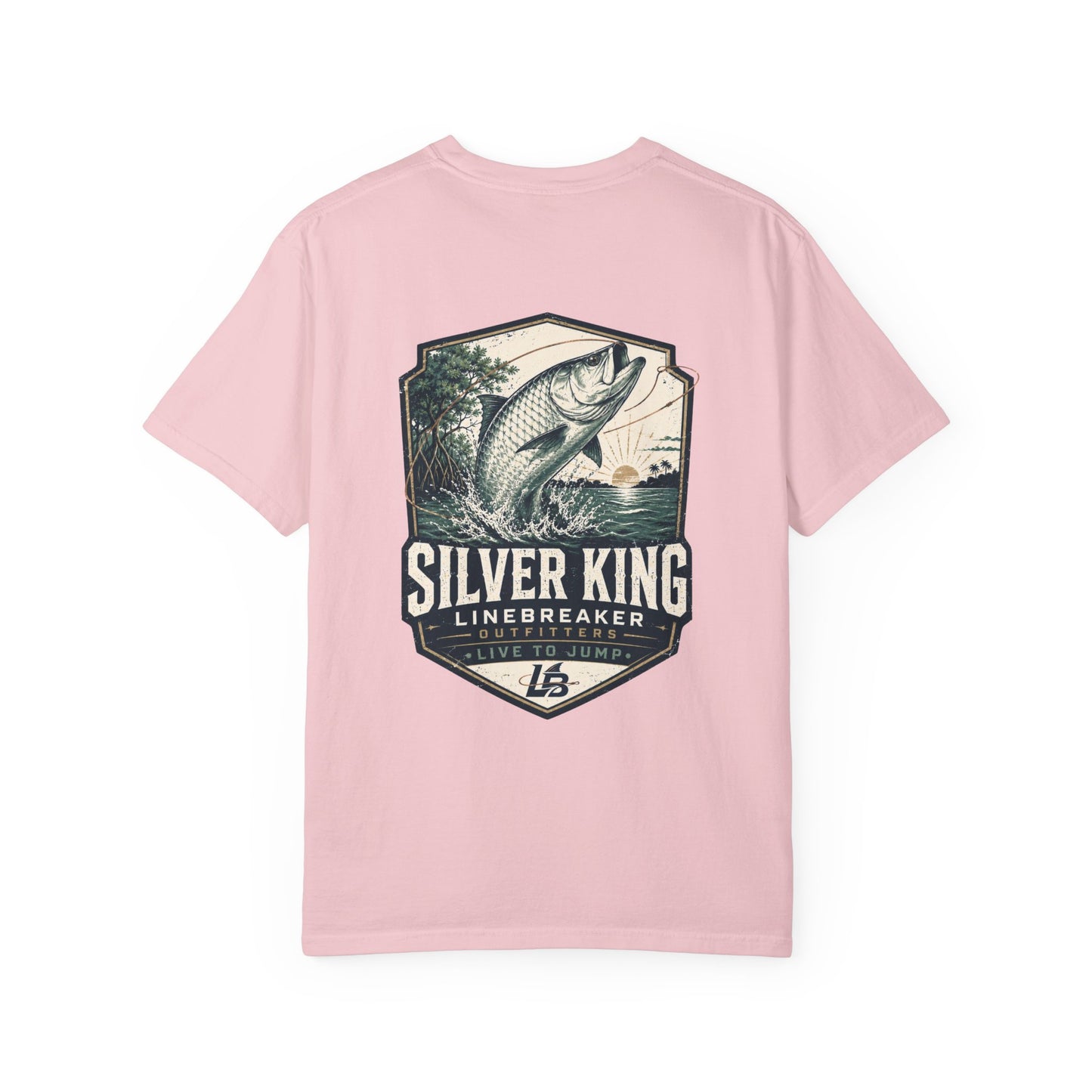 Silver King Fishing T-Shirt — Linebreaker Graphic Tee