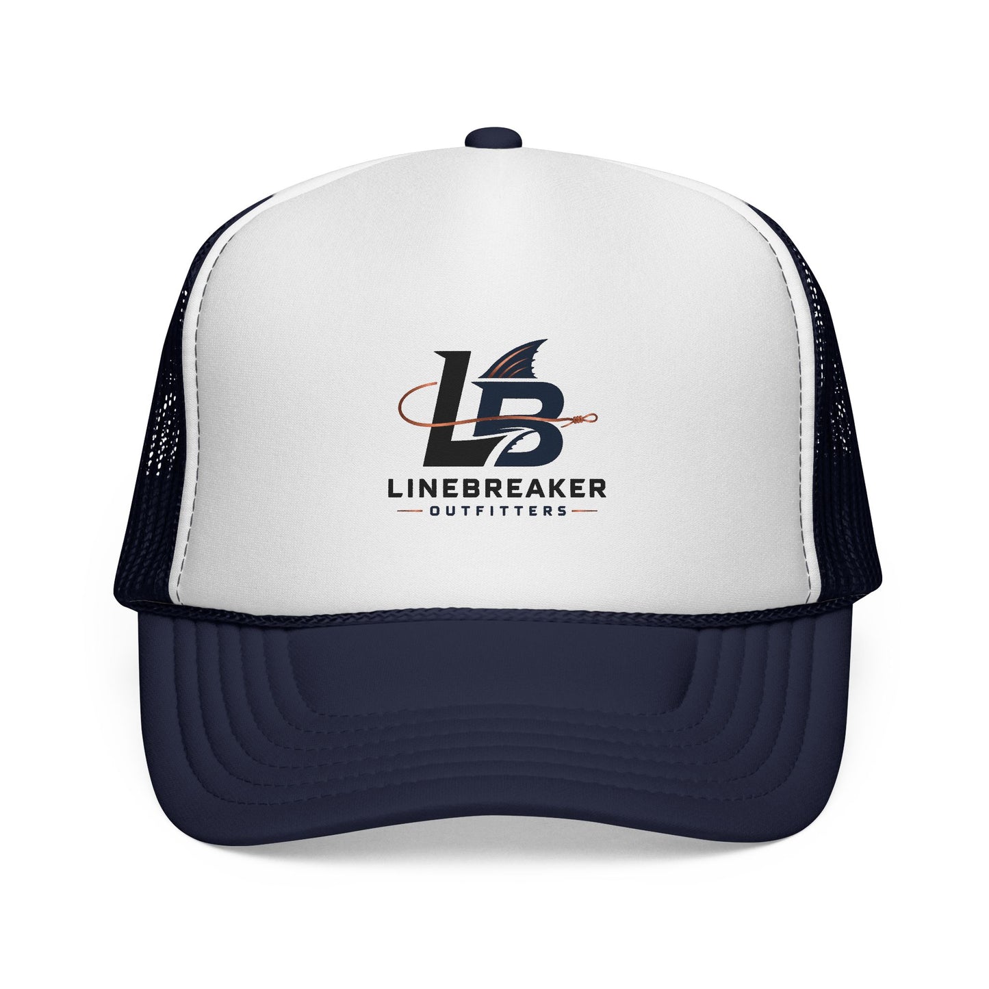 Linebreaker Outfitters Trucker Cap – Surf Shark Logo Mesh Hat